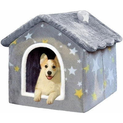 Niche pour chien chaude et pliable