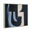 Midnight Contours II Canvas Abstract Print by Oliver Gal, Black Frame, 12 x 12-1344552261-1344552276