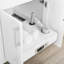 Ensemble de meuble-lavabo double 60 po Angle-1181127742