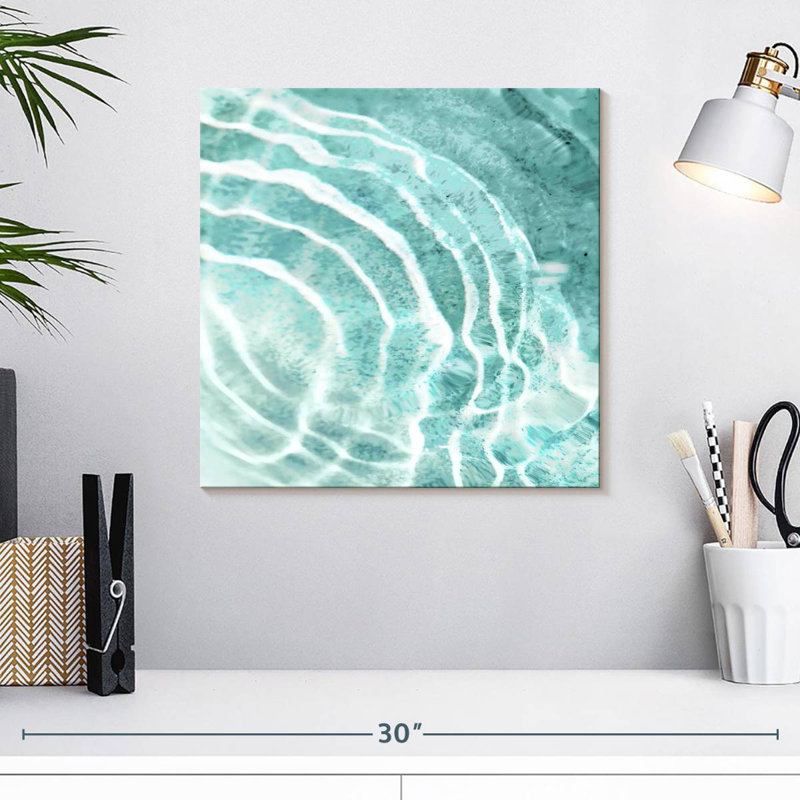Gillard Aqua Ripple Reflection II, H 16 po x l 16 po
