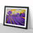 Abstract Lavender Field - Single Picture Frame Print-808173896-808173897