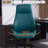 Diamond Quilted PU Leather Office Chair with Premium Durable Construction, Slient Wheels, Easy Assembly, Green-677448572