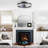 Peronne 20'' Ceiling Fan with LED Lights
