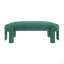 Banc en tissu de velours rembourré avec siège rembourré en mousse-365649088