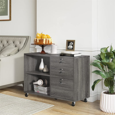 Vadstena 3 Drawer Filing Cabinet