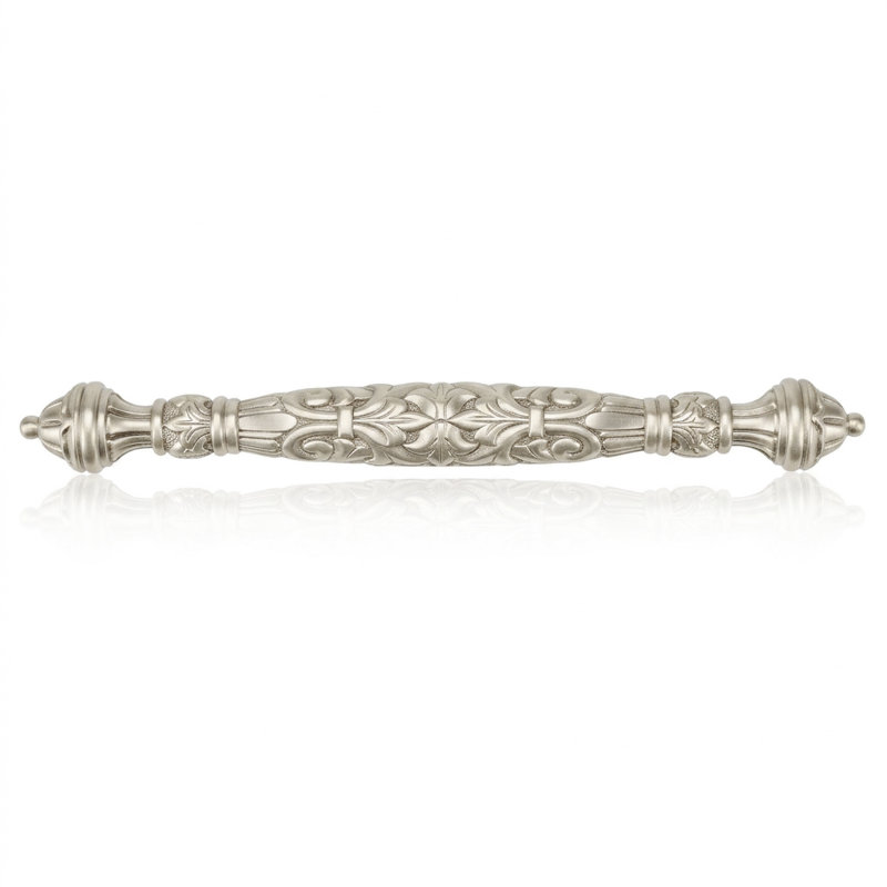 EDGAR BEREBI BELLEVIEW 3" CENTER TO CENTER PULL IN SATIN NICKEL PLATE, Satin Nickel