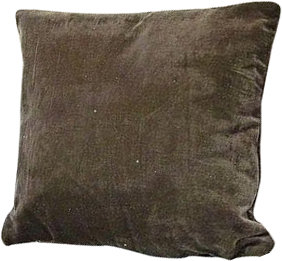 Square Cushion Cover, Silver
