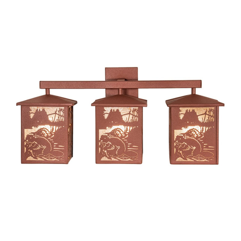 Beaver At Work 3 - Light LED Vanity Light