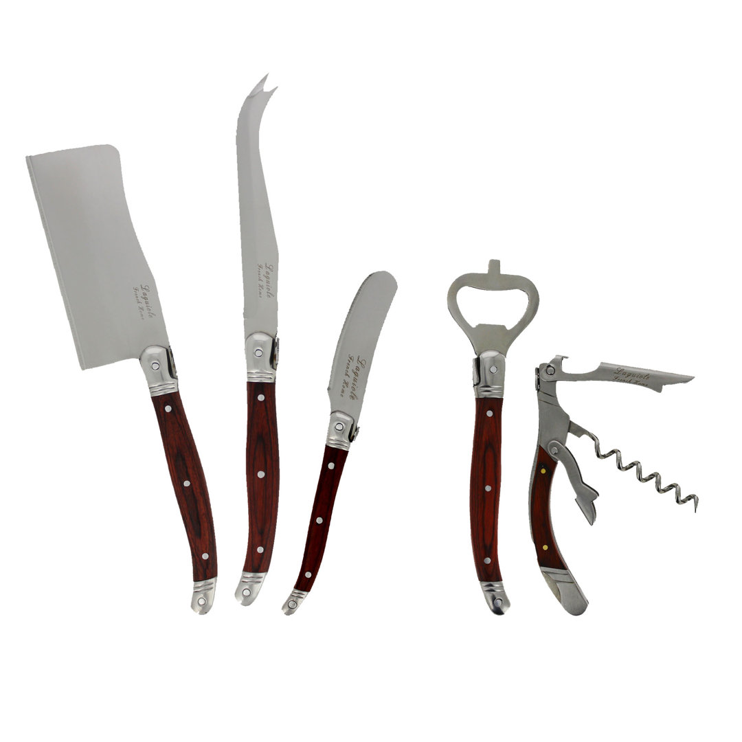 Hixon Laguiole Bar Tool Set (Set of 5) Alcott Hill®