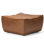 N701 Square Leather Ottoman