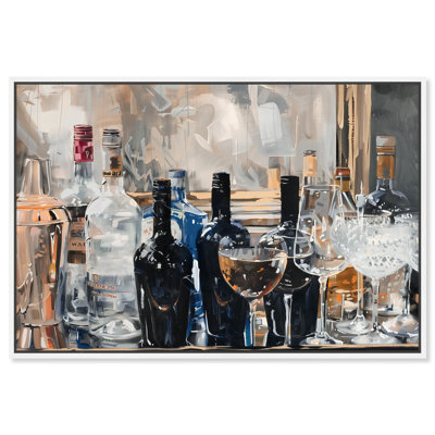Art encadré pour chariot de comptoir Notoriart