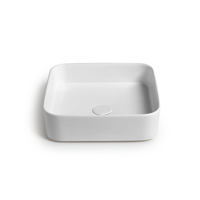 Mood 15.7'' L Bathroom Sink, Glossy White