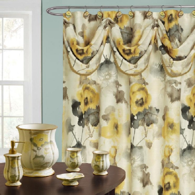 Madilyn Floral Shower Curtain
