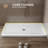 60" W X 36" D White Shower Base With Drain Assembly And Drain Cover Included, Non-slip Shower Pan