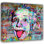 «Einstein» par Stephen Chambers - peinture sur toile tendue