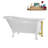 58" Streamlin Clawfoot Tub,Tray,Drain, Clawfeet-101628931-102219868
