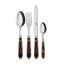 Tortoise 4 - Piece Stainless Steel Flatware Set - Service for 1