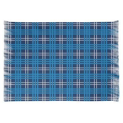 Los Angeles Chenille Plaid Indoor Rug