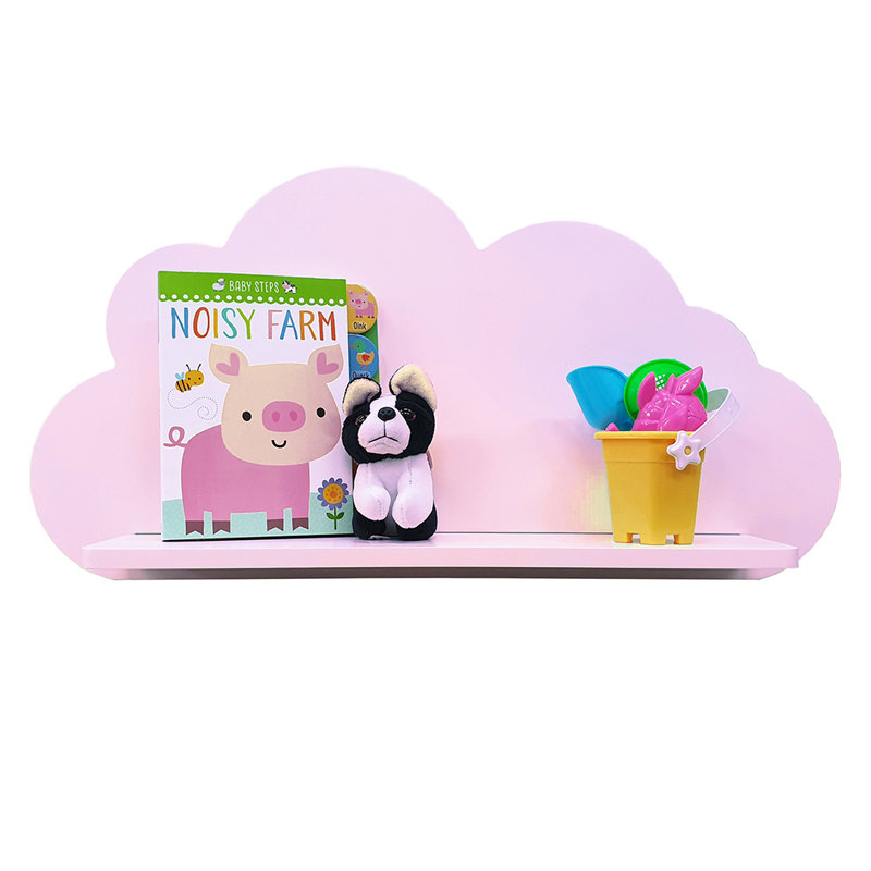 Sherman 2 Piece Floating Shelf, Pink