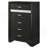 Annie Black 6-Drawer Bedroom Chest-1612970844