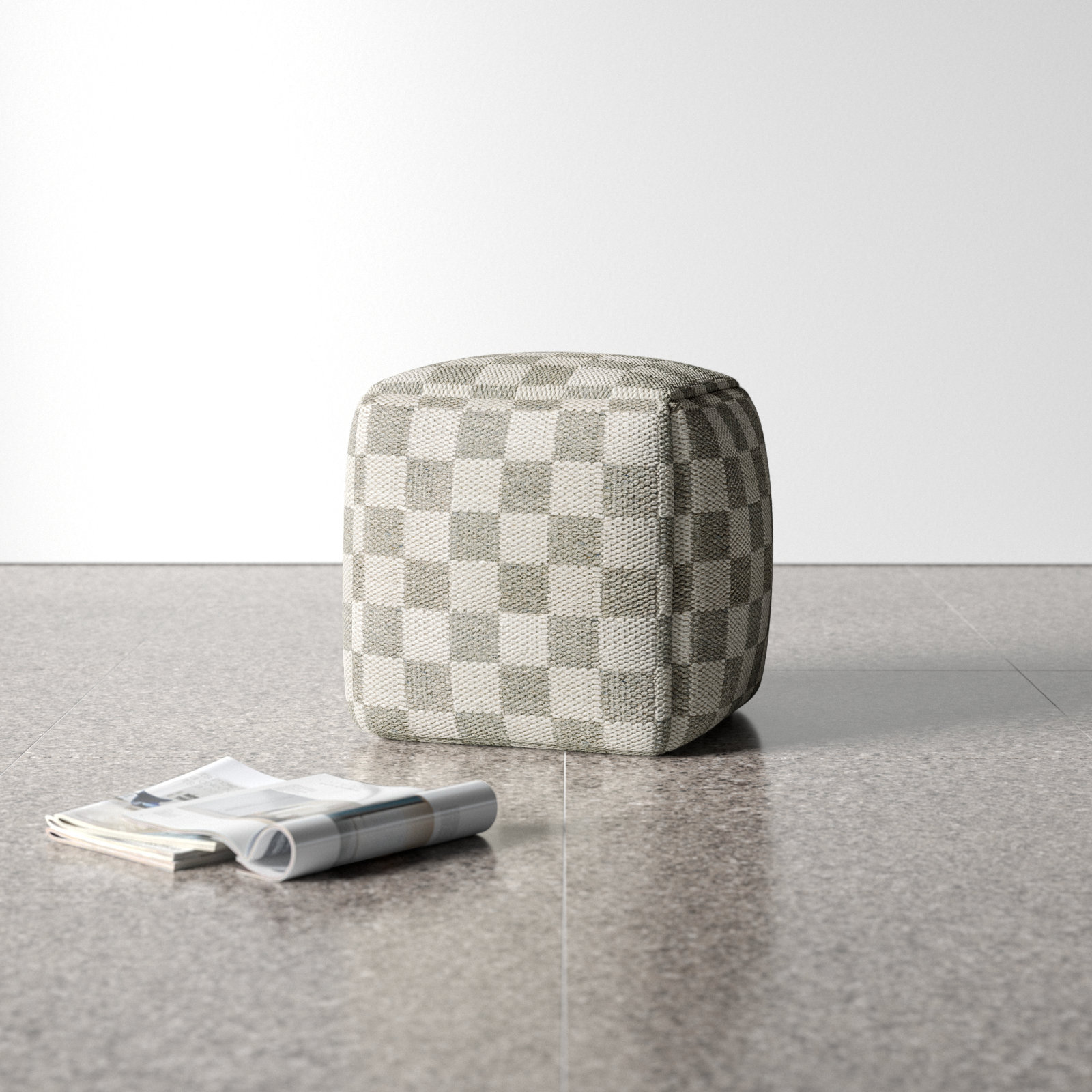 Galvan Upholstered Pouf