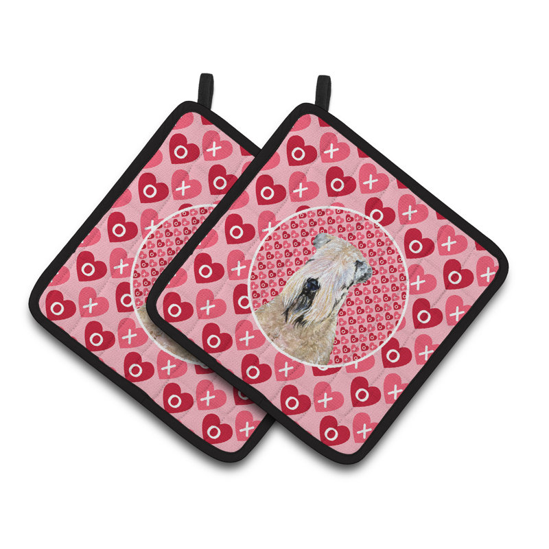 Caroline's Treasures Wheaten Terrier Polyester Potholder