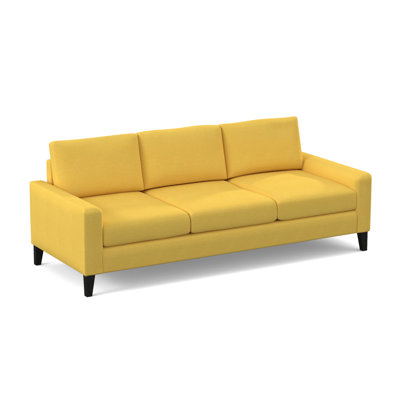 Canapé à accoudoirs carrés de 84 po avec coussins réversibles Madison