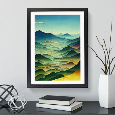 Painting of a Mountain Landscape No.4 - Wall Art