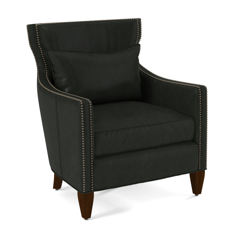 Armchair, Salvador Asphalt, White