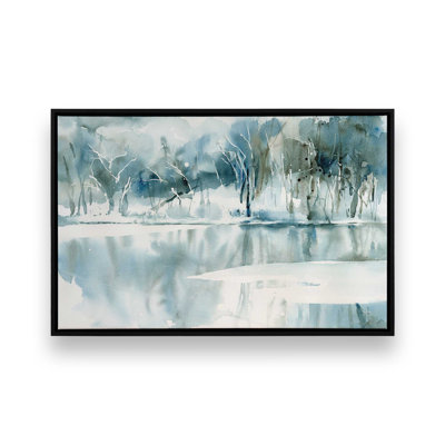 Frozen Forest Serenity Print