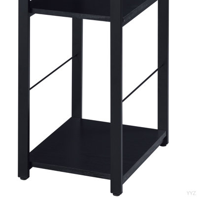 Bureau d'écriture à finition noire