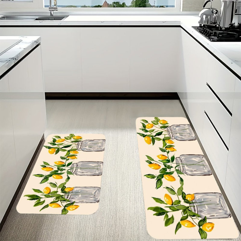 Ensemble de 2 pots de cuisine en forme de pot de citron