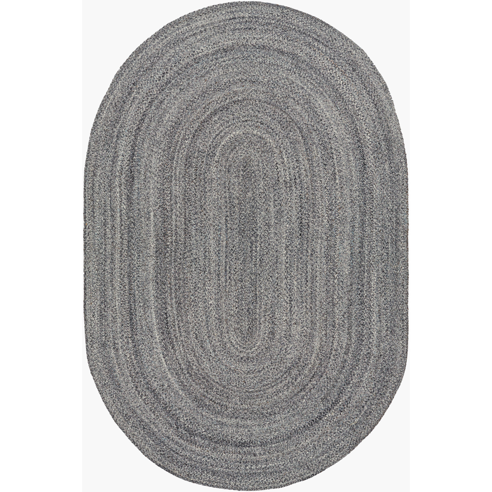 Harter Handmade Recycled P.E.T Indoor/Outdoor Rug, Oval 6' x 9'