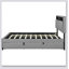 Lit plateforme tapissier avec tête de lit, gigogne simple, tiroirs et ports de chargement USB pour les chambres à coucher modernes-512368868-512368867