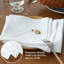 Nappe texturée 100% serviettes de table en paquet de 6-582666706