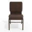 Chaise d'église en tissu 18,5 po Bernardston-22165229-22165235
