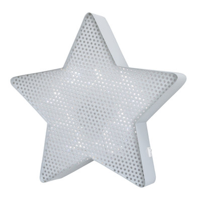 Lighted Mesh Star Decorative Figure