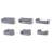 Rousselle Upholstered 64'' Sofa-849045663