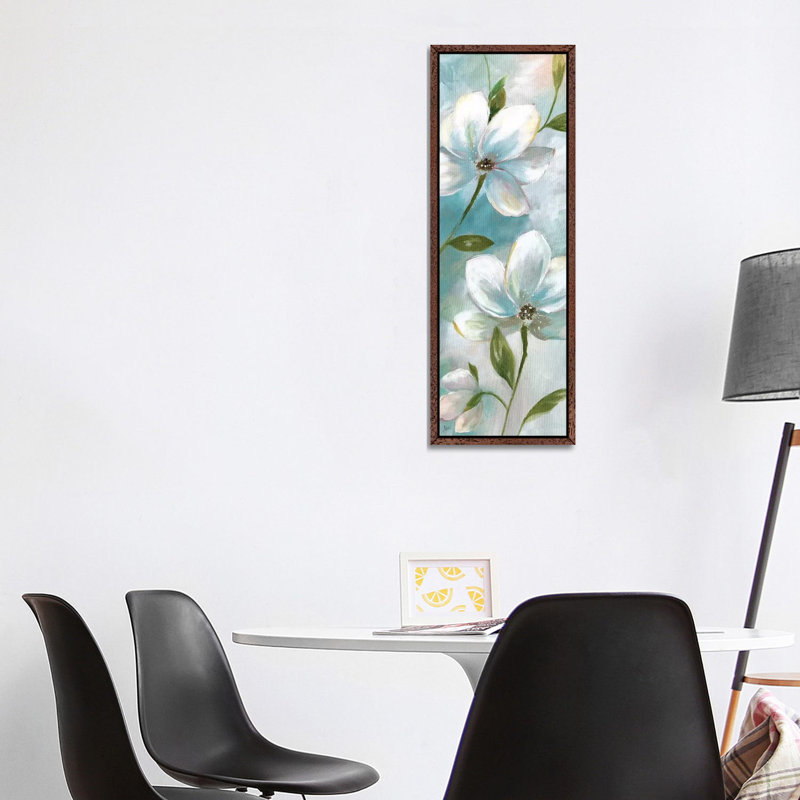 Spring Promise I by Nan - Panoramic Print on Canvas, 152.4 cm H x 50.8 cm W, Classic Brown Wood Framed