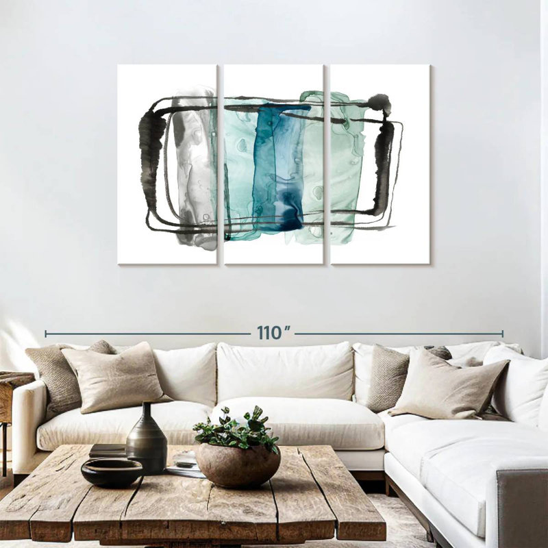 Avery Eclair, 48" H x 74" W