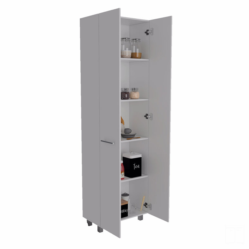 Garde-manger, cinq tablettes intérieures