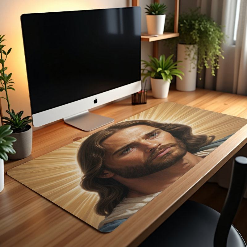 Polyester Desk Pad, 23.6x13.8