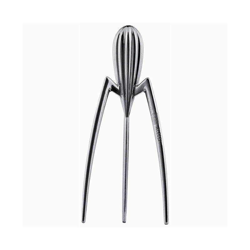 Mirror Polished Aluminum Citrus Juicer, 14 cm