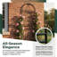  70.8" H X 24.5" W Iron Lattice Panel Trellis 1 Pack