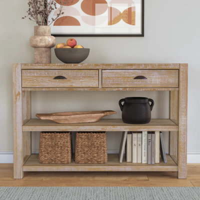 Montauk Solid Wood Console Table