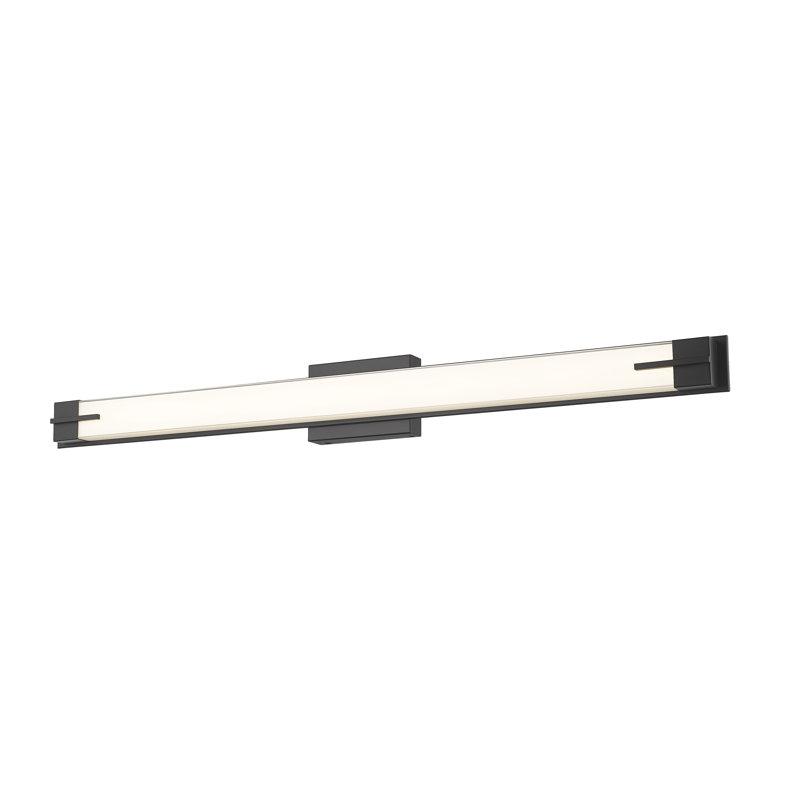 Chase 1 Light Vanity, Matte Black