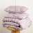 Emily Ruched Solid Textured Comforter Set-1697427385-1697427390