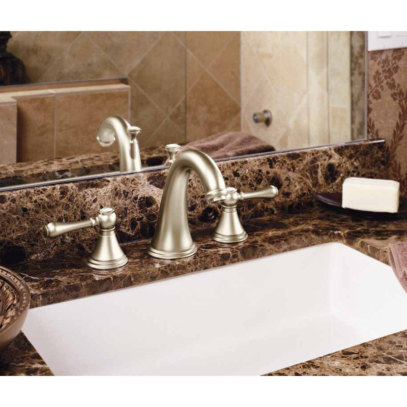 Geneva Lever Handle, Nickel brossé