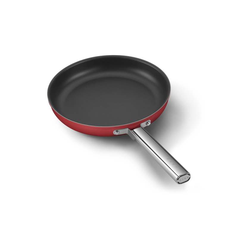 SMEG 10-inch Frying Pan, Rouge, 12"