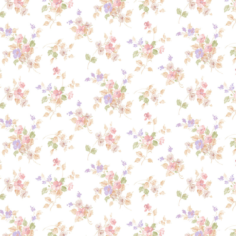 Sairish Roll, Vert / Rose / Mauve